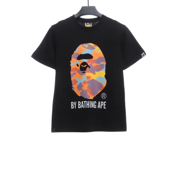 Grid Camouflage Ape Head Short Sleeve - Image 2