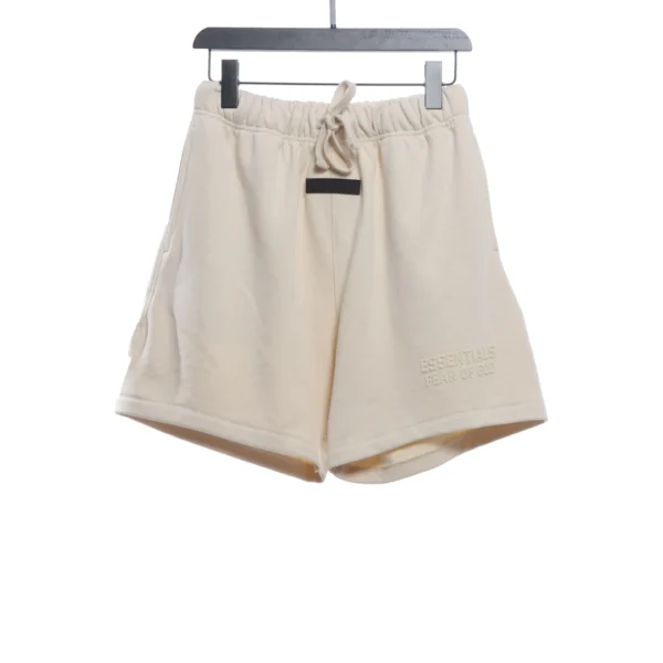 Flocked Letters Small Label Shorts