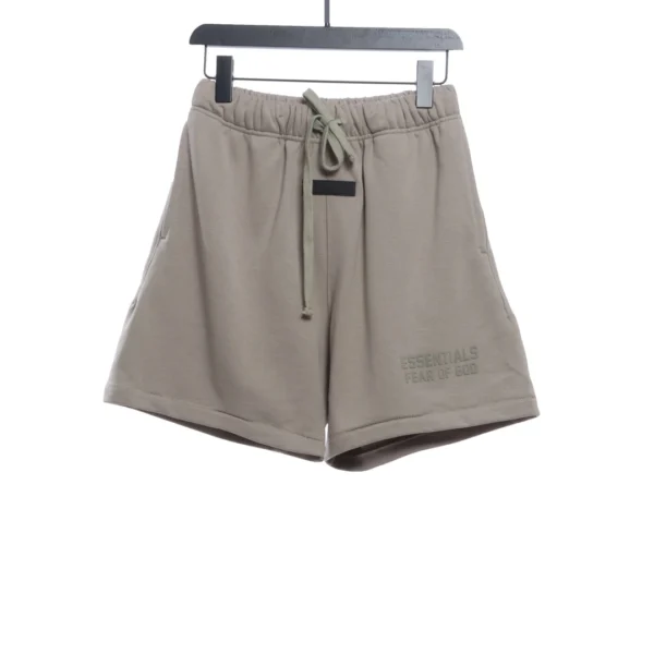 Flocked Letters Small Label Shorts - Image 3