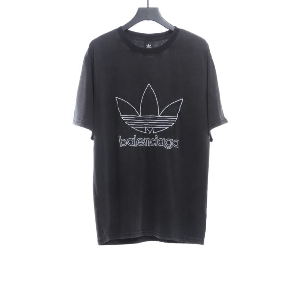 Clover Brand Logo Embroidery Short Sleeve - Image 2
