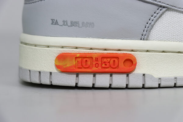 Off-white X Dunk Low ‘lot 10 Of 50’ - Image 4