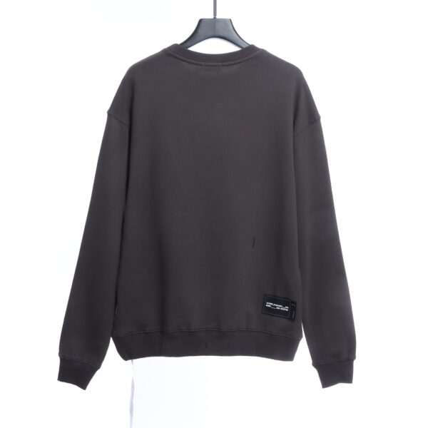 Embroidered Bear Crew Neck Sweatshirt - Image 2