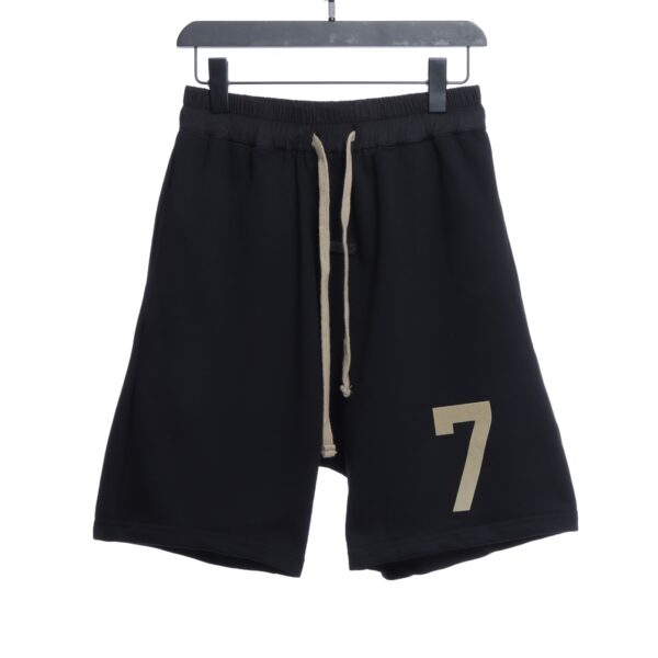 Flock Print Shorts