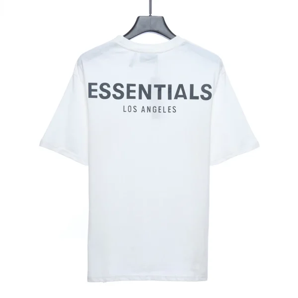 La Limited Letter Print T-shirt（black / White / Gray） - Image 2