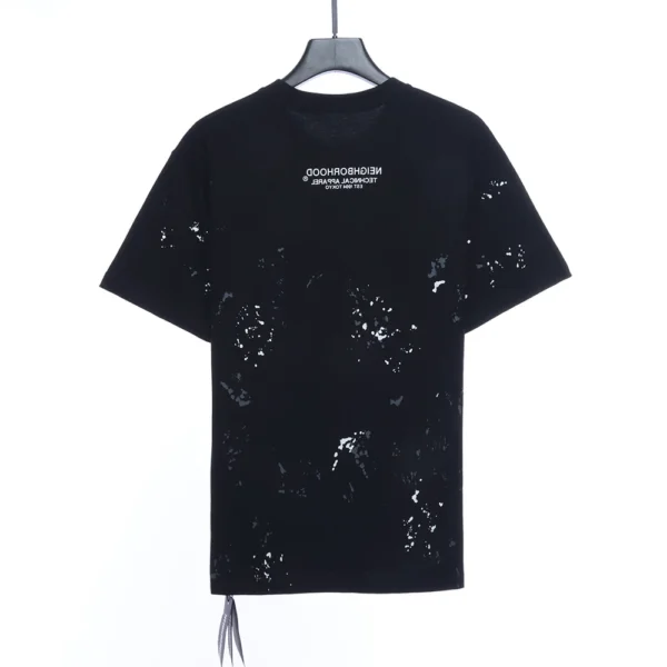 Ink Splatter Short Sleeve T-shirt - Image 2