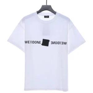 Mirror Flip Letter T-shirt