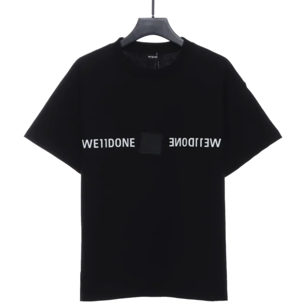 Mirror Flip Letter T-shirt - Image 2