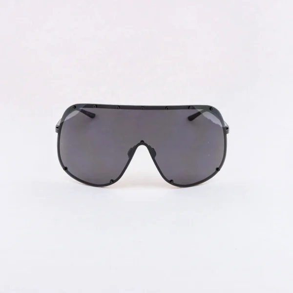 Metal Stud Sunglasses(black /grey /pink /yellow) - Image 4