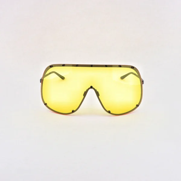 Metal Stud Sunglasses(black /grey /pink /yellow) - Image 3