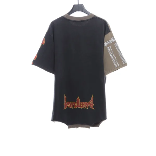 Double Patch Print T-shirt - Image 2