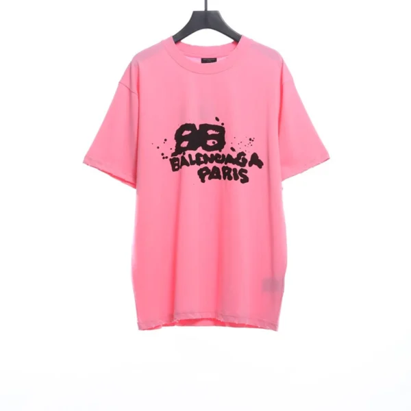Hand Draw Double B Graffiti T-shirt - Image 4