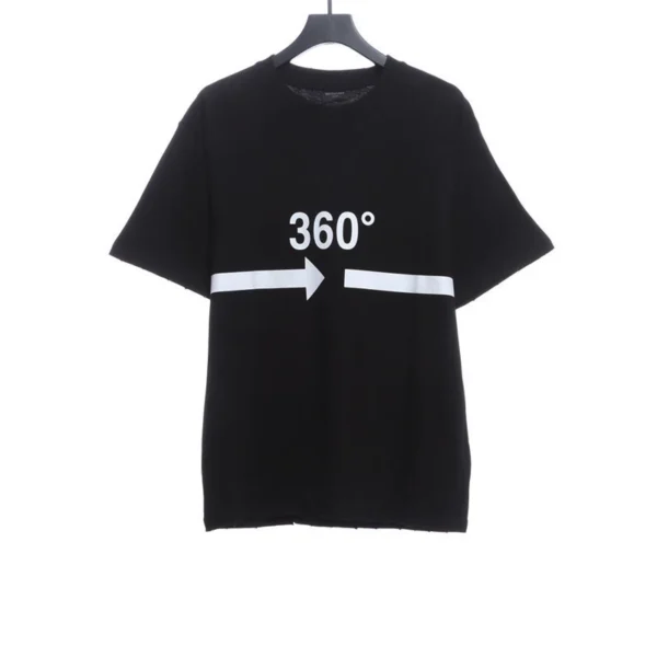 360 Number Arrow Print T-shirt