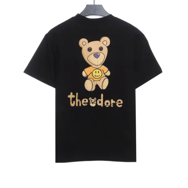Cartoon Funny Bear Print T-shirt - Image 2