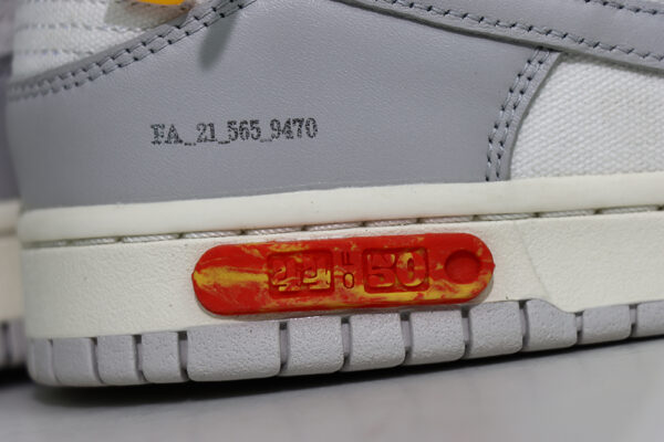 Off-white X Dunk Low ‘lot 39 Of 50’ - Image 3