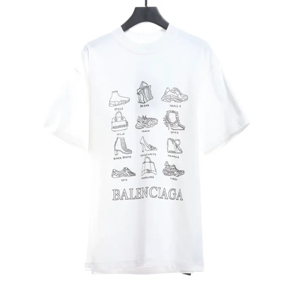 23ss Sketch Drawing Art T-shirt - Image 2