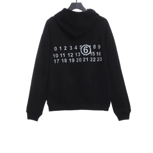 Co-branded Overlapping Letters Reflective Hoodie - Image 2