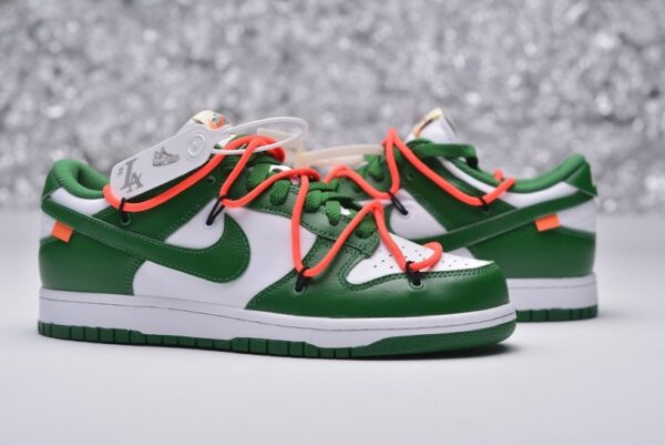 Off-white Low Green Dunk Reps - Image 5