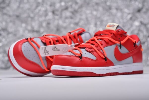 Off-white University Red Dunk Reps - Image 5