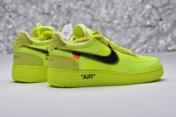 Air Force 1 Low Off-white Volt Reps - Image 4