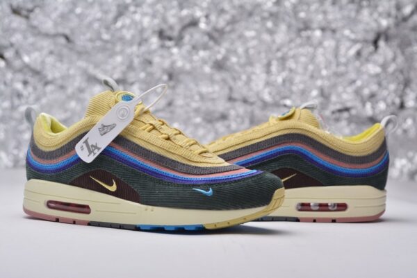 Sean Wotherspoon X Nike Air Max 97/1 Hybrid Aj4219 400 Replica - Image 4