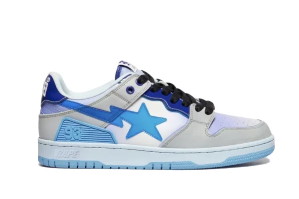 A Bathing Ape Bape Sk8 Sta Blue White