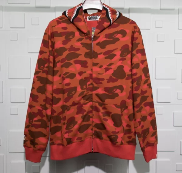 A Bathing Ape Bape Shark 1st Camo Hoodie [5 Colorway] Replica - Image 2