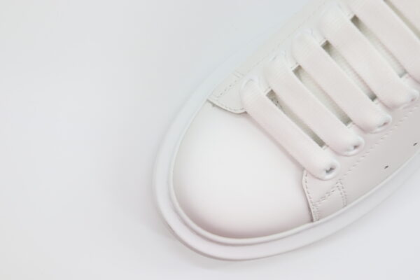Alexander Mcqueen Leather Platform Trainers Sneakers-laser Replica - Image 4