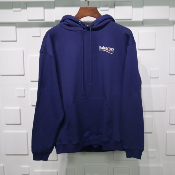 Balenciaga Logo Print Hoodie Replica - Image 4