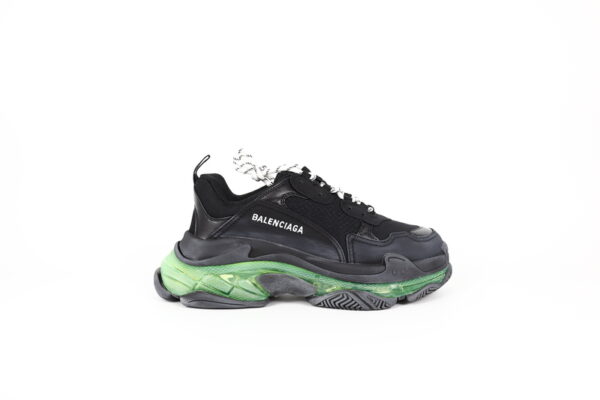 Balenciaga Triple S Sneaker Black Green Replica