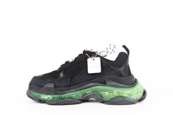 Balenciaga Triple S Sneaker Black Green Replica - Image 3