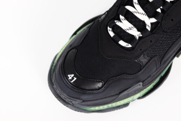 Balenciaga Triple S Sneaker Black Green Replica - Image 5
