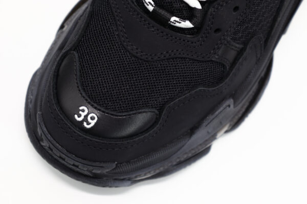 Balenciaga Triple S Black Replica - Image 4