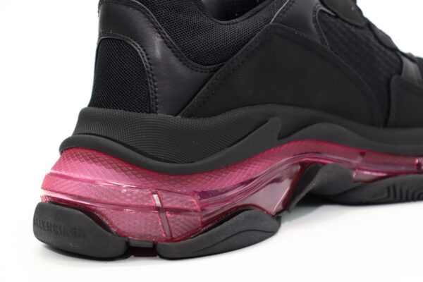 Balenciaga Triple S – Black Purple Replica - Image 5