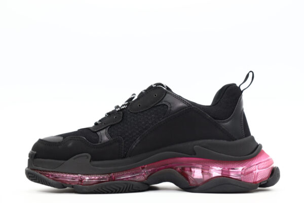 Balenciaga Triple S – Black Purple Replica - Image 2