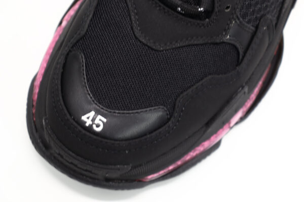 Balenciaga Triple S – Black Purple Replica - Image 3