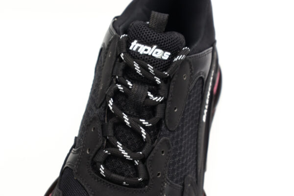 Balenciaga Triple S – Black Purple Replica - Image 4