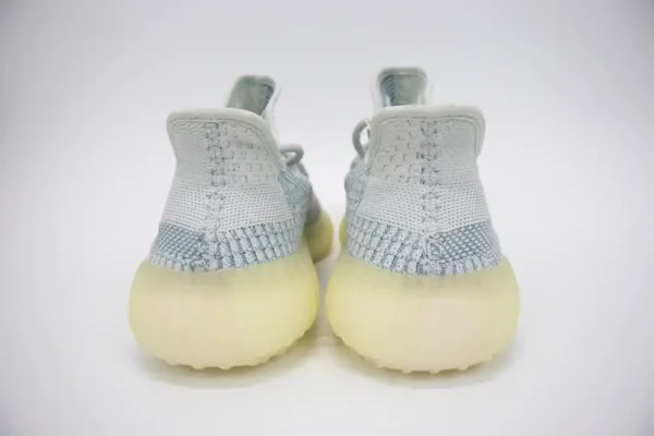 Yeezy 350 V2 Cloud White Non-reflective Replica - Image 3