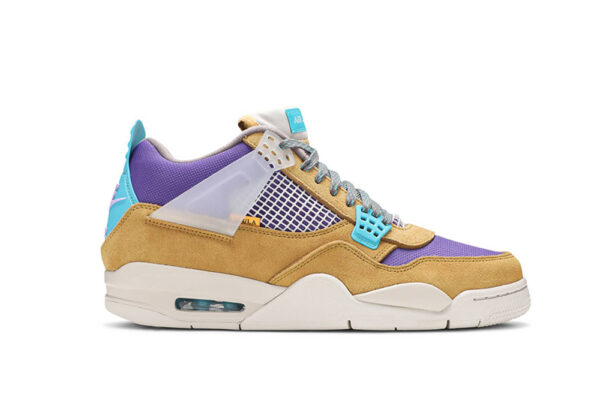 Union La X Air Jordan 4 Retro ‘desert Moss’ Top Replica