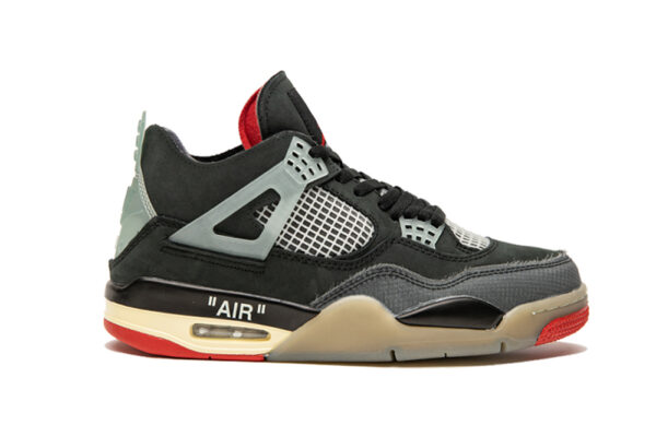 Air Jordan 4 Retro Bred With Mesh Toebox