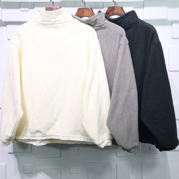 Fear Of God Essentials Polar Fleece Half-zip Sweater Replica - Image 2