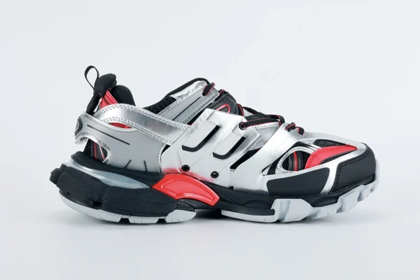 Balenciaga Track Sneaker ‘black Red Silver’ - Image 4