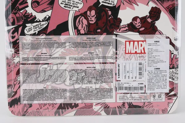 A Bathing Ape Bape Sta Marvel Comics Iron Man (2022) Reps - Image 7