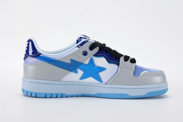 A Bathing Ape Bape Sk8 Sta Blue White - Image 3