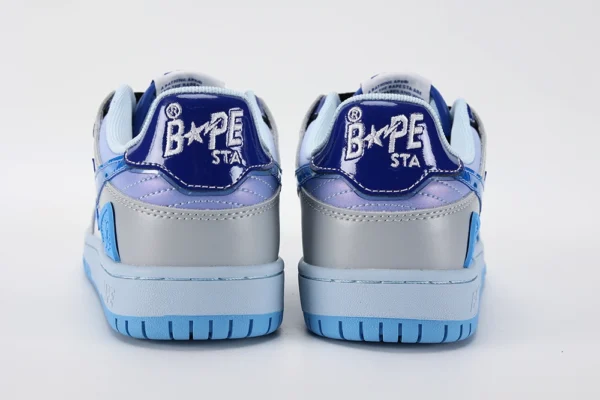 A Bathing Ape Bape Sk8 Sta Blue White - Image 5