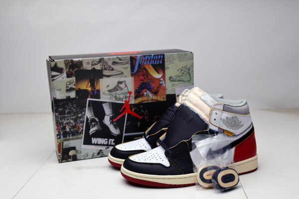 Jordan 1 Retro High Union Los Angeles Black Toe Replica - Image 3