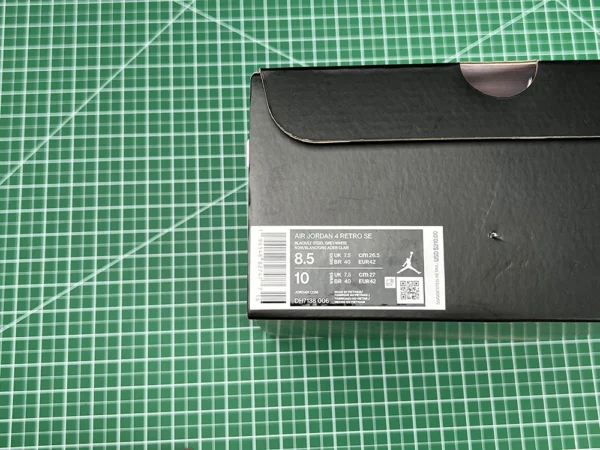 Air Jordan 4 Se “black Canvas” Quality Replica - Image 5