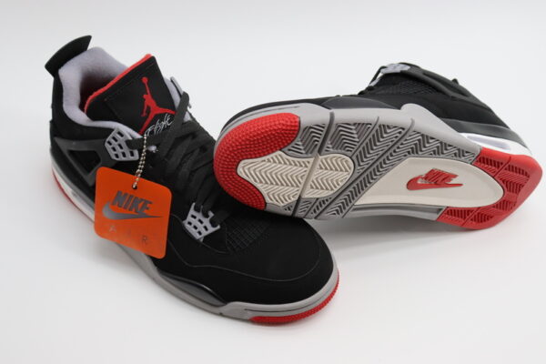 Air Jordan 4 Retro Bred Replica - Image 3