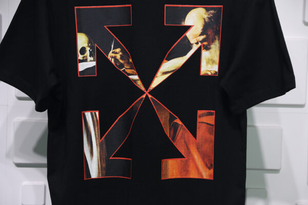 Off-white C/o Virgil Abloh Cotton-jersey T-shirt Replica - Image 4