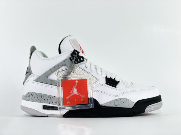 Replica Jordan 4 Retro White Cement For Sale - Image 2