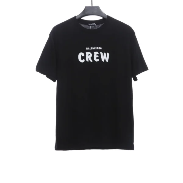 Crew Slogan Print Short Sleeve - Image 3